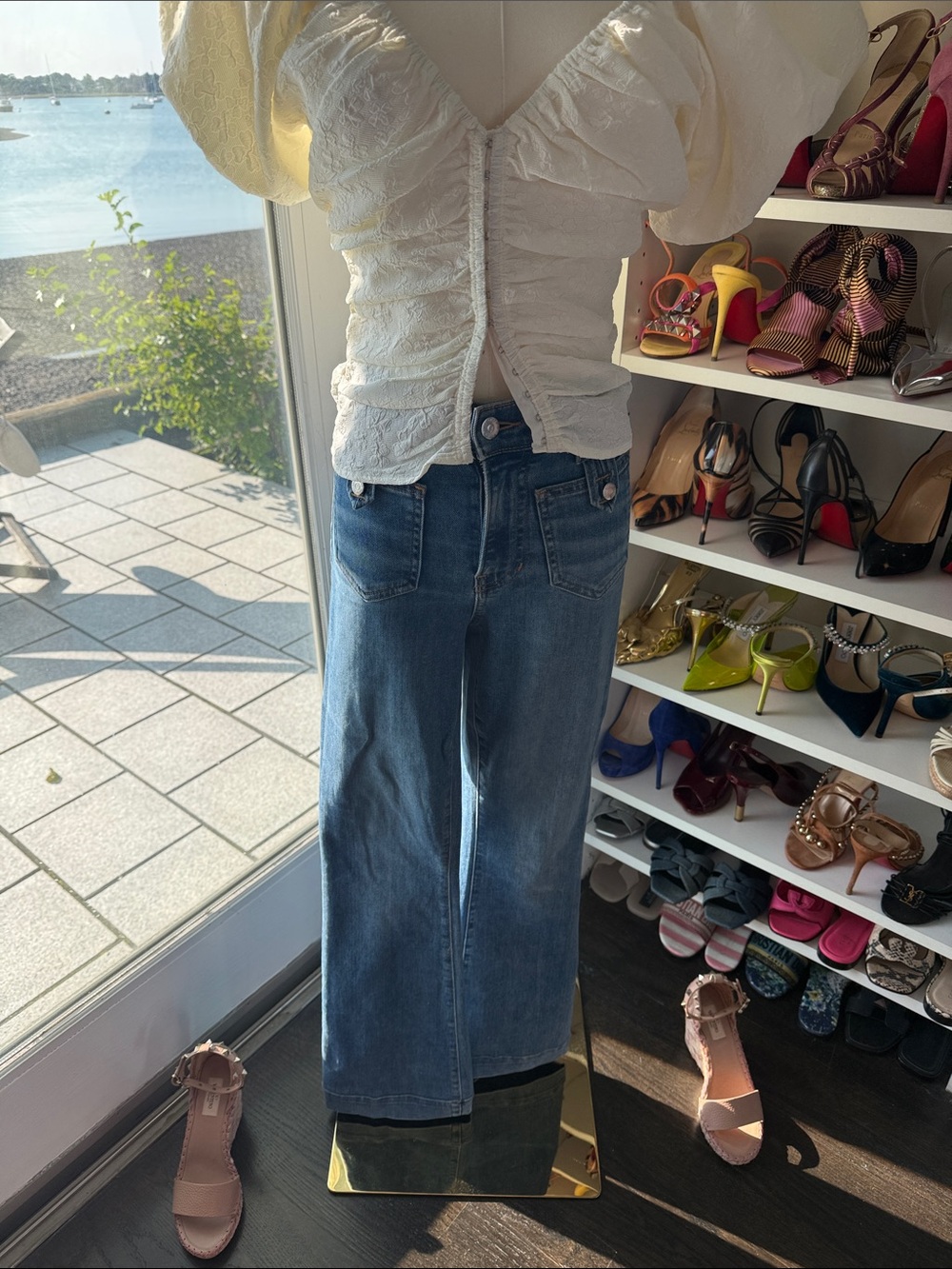 Veronica Beard wide leg denim